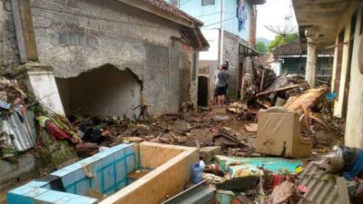 Banjir Sukabumi, 4 Kelurahan Tercatat 115 Rumah Rusak dan 1.323 Jiwa Terdampak