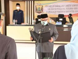 Bupati Sukabumi Ambil Sumpah dan Janji Jabatan 68 ASN