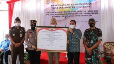 Kantor Pertanahan Kota Sukabumi Canangkan Zona Integritas, Menuju WBK dan WBBM
