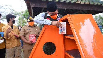 Perpustakaan Mini di Karang Tengah Sukabumi Dorong Minat Membaca