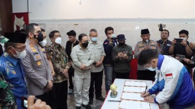 Deklarasi Penolakan Geng Motor Sukabumi