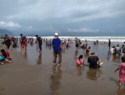 Waisatawan Hilang di Pantai Citepus Pelabuhanratu, 1 Orang Warga Cianjur Hilang