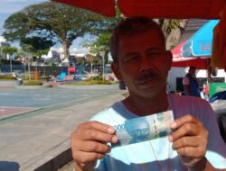 Pedagang di Sukabumi Temukan Uang Palsu