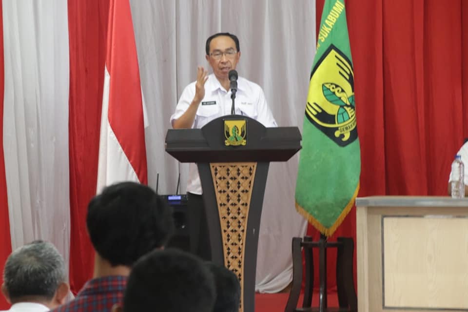 Sekda Kabupaten Sukabumi Ade Suryaman