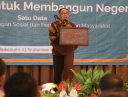Sekda Kabupaten Sukabumi Buka Rakor Data Awal Registrasi Sosial Ekonomi