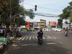 Traffic Light Di Sukabumi Rusak, Akibat Tersambar Petir
