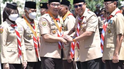 Walikota Sukabumi Diganjar Penghargaan Darma Bakti, Bukti Peduli Gerakan Pramuka