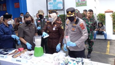 Kasus Narkotika di Kota Sukabumi Tinggi, Kajari : Sabu-Sabu Mendominasi