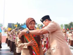 Wali Kota Sukabumi Ikuti Acara Puncak Peringatan Hari Pramuka