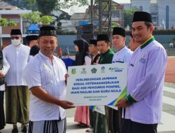 Moment Hari Santri Baznas Kota Sukabumi Berikan Belasan Beasiswa Tahfidz Qur’an