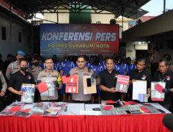 Polisi Tangkap 34 Penyalahgunaan  Narkoba di Sukabumi