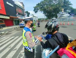 Satlantas Polres Sukabumi Kota Berhasil Tegur 5.760 Pelanggar