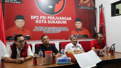 Pilih Realistis, Ini Target PDIP Kota Sukabumi di Pemilu 2024