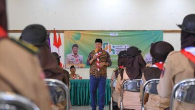 Puluhan Anggota Pramuka di Kota Sukabumi Diberikan Pelatihan Kepemimpinan