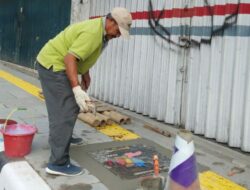Wali Kota Sukabumi Kesal, Manhole Drainase Pedestrian Hilang