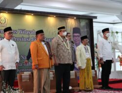 Kunjungi Ponpes di Sukabumi, Airlangga Hartarto : Menunjukan Partai Golkar Tidak Ada Politik Identitas