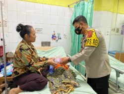 Kapolres Sukabumi Kembali Turun Gunung Bantu Warga Sakit