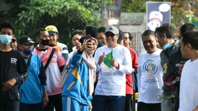 Meriah Jalan Santai Bersama Wali Kota Sukabumi Jelang Muktamar Muhammadiyah dan Aisyiyah