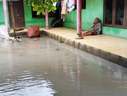 Banjir Terjang Kecamatan Simpenan, Puluhan Rumah dan Sawah Terendam