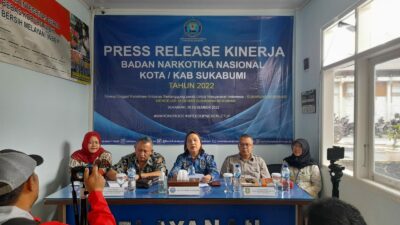 Sepanjang 2022 BNNK Sukabumi Ungkap 3 Sindikat Narkoba dan Selamatkan Ribuan Jiwa