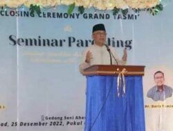 Wakil Bupati Sukabumi Hadiri Closing Ceremony Grand Tasmi 30 juz