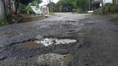 DPUTR Kota Sukabumi Segera Perbaiki Jalan Pramuka
