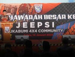 Wali Kota Sukabumi Buka Mubes ke-X Jeepsi 4×4 Community