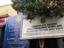 DPMPTSP Kota Sukabumi Mencatat, Perkembangan Investasi dan PMDN Capai Rp3,3 Triliun