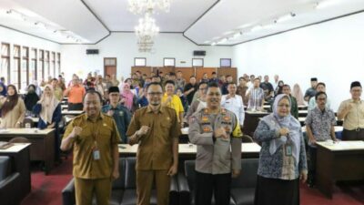 Kumpulkan Ratusan Wakasek Kesiswaan BNNK Sukabumi Sosialisasikan Pencegahan Narkoba