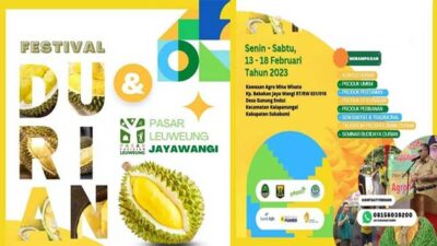 Festival Durian Kalapangunggal Sukabumi dan Pasar Leuweung 2023
