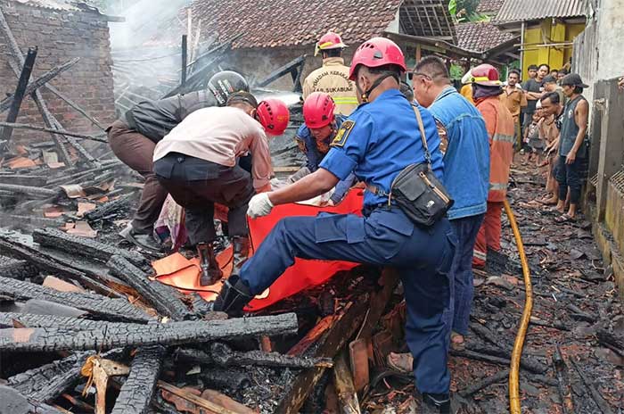 Kebakaran Cimanggu Sukabumi