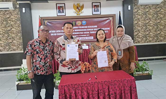 Puluhan WBP di Lapas Warung Kiara Direhabilitasi BNNK Sukabumi