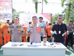 6 Kasus Pencurian, Puluhan Kendaraan Motor hingga Belasan Tersangka Mendekam di Polres Sukabumi