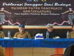 Wakil Bupati Sukabumi Deklarasi Sanggar Seni Pujaran Putra Pamingkis Bantargadung