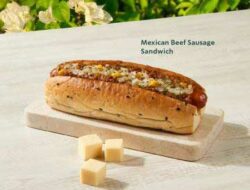 Starbuck Mexican Beef Sausage Sandwich