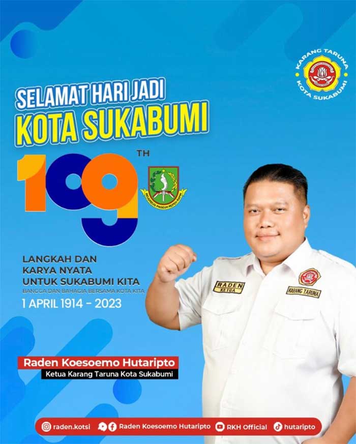 HUT Kota Sukabumi ke-109