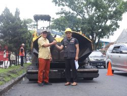 Dipantau Gubernur Perbaikan 11,6 KM Jalan Lingkar Selatan di Targetkan Selesai H-10 Lebaran
