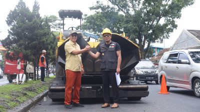 Dipantau Gubernur Perbaikan 11,6 KM Jalan Lingkar Selatan di Targetkan Selesai H-10 Lebaran