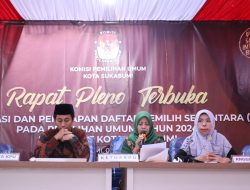 Hasil Rapat Pleno KPU Kota Sukabumi Tetapkan DPS dan TPS di 7 Kecamatan, Ini Jumlahnya!