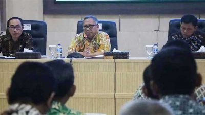 DPMD Kabupaten Sukabumi Gelar Rakor Pilkades Serentak Tahun 2023