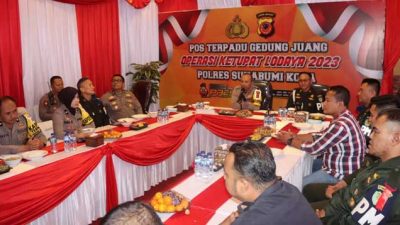 Polisi dan TNI di Kota Sukabumi Jamin Arus Balik Lebaran Kondusif