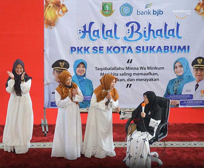 TP PKK Kota Sukabumi Gelar Halal Bihalal
