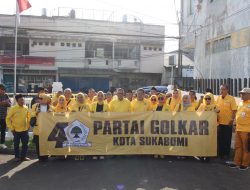 Berangkat Dari Rumah RH Didi Sukardi, Golkar Kota Sukabumi Daftarkan 35 Bacaleg Ke KPU