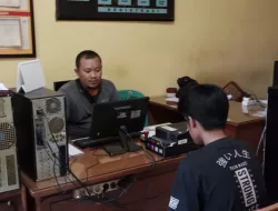 Bawa Sajam Sambil Nongkrong, Seorang Pemuda di Cibeureum Sukabumi Diamankan Polisi