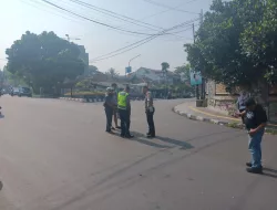 Brak, Dua Kendaraan Motor di Jalan Suryakencana Sukabumi Terlibat Kecelakaan Adu Banteng