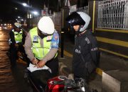 Puluhan Sepeda Motor Berknalpot Brong di Kota Sukabumi Terjaring Razia