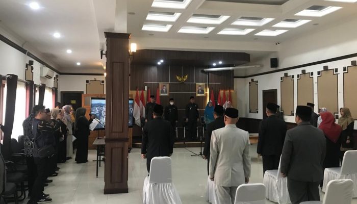 Wali Kota Sukabumi Melantik 7 Pejabat Esselon II, Dua Dinas Kosong