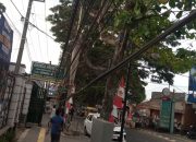 Kabel Menjuntai di Trotoar Bhayangkara, Fraksi Rakyat : Jangan Sampai Insiden Jaksel Terjadi di Sukabumi