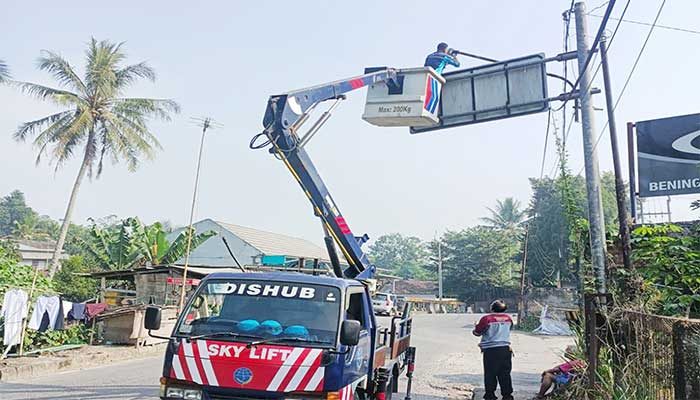 Dishub Sukabumi Respon Cepat Aduan PJU, Semua Laporan Sudah Ditangani