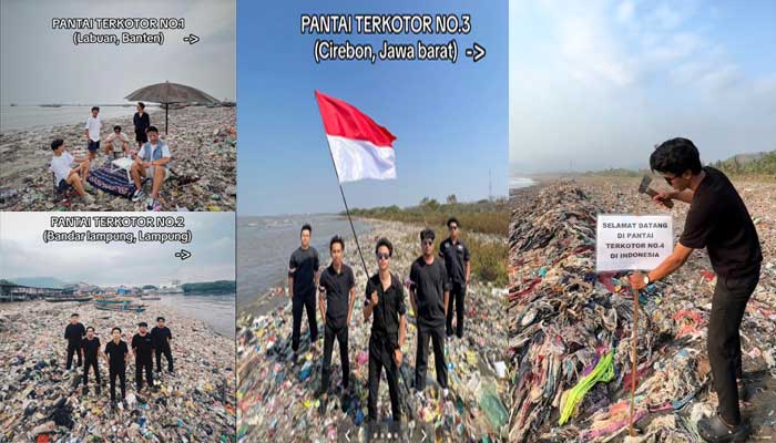 Pandawara Group Bandung Pantai Terkotor di Indonesia